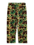 Camo Aop Velour Trousers Mini Rodini Green