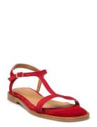 Sandals - Flat ANGULUS Red