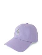 Unicorn Dad Cap Lil' Boo Purple