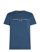 Tommy Logo Tee Tommy Hilfiger Blue