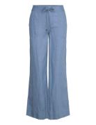 Linen Wide-Leg Pant Lauren Ralph Lauren Blue