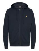 Zip Through Hoodie Lyle & Scott Navy