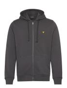 Zip Through Hoodie Lyle & Scott Black