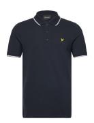 Tipped Polo Shirt Lyle & Scott Navy