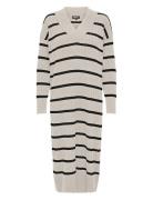 Onlnew Tessa L/S Midi V Dress Knt Noos ONLY Cream