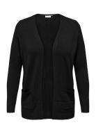 Caresly L/S Open Cardigan Knt ONLY Carmakoma Black