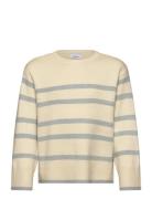 Vmsaba Ls O-Neck Pullover Ga Girl Noos Vero Moda Girl Beige