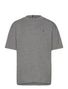 Essential Tee Ss Tommy Hilfiger Grey