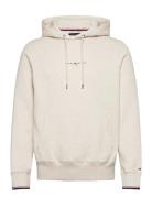 Tommy Logo Tipped Hoody Tommy Hilfiger Beige