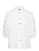 Cotton Poplin Ganni White