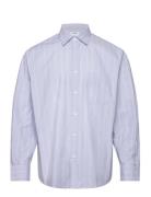 Striped Cotton Poplin Shirt Filippa K Blue