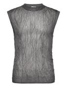 Crinkled Vest Filippa K Grey