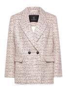 Stickweedbbgrande Blazer Bruuns Bazaar Pink