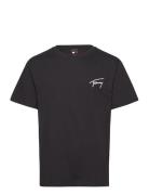 Tjm Reg Signature Tee Ext Tommy Jeans Black