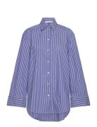 Pavia Stripe Shirt Rosemunde Blue