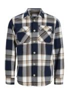 Jjedarren Overshirt Ls Noos Jack & J S Navy