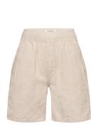 Shorts Linen Blend Lindex Beige