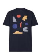 Summer Night Landscape Unisex T-Shirt Bobo Choses Navy