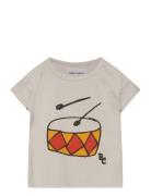 Baby Play The Drum T-Shirt Bobo Choses Beige