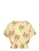 Fireworks All Over Woven Top Bobo Choses Yellow