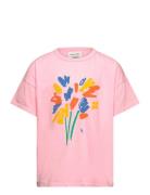 Fireworks T-Shirt Bobo Choses Pink