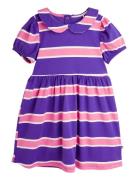 Stripe Ss Dress Mini Rodini Patterned