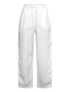 Relaxed Linen Pants GANT White