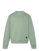 Light Terry Solo Sweatshirt Mads Nørgaard Green