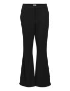 Objlisa Mw Flared Pants Noos Object Black