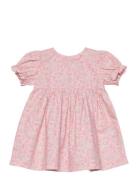 Dress Ss In Liberty Fabric Huttelihut Pink