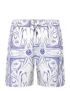 Nb Porcelin Swimtrunks White Nikben White