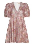 Sequins V-Neck Dress By Ti Mo Pink