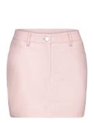 Leather Mini Skirt REMAIN Birger Christensen Pink