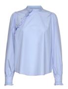 Culio Iris Blouse Culture Blue