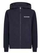 Monotype Mix Media Hdd Zip Thru Tommy Hilfiger Navy