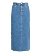 Trouser Pocket Maxi Skirt Calvin Klein Jeans Blue