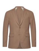 Hopper U Active Hopsack Blazer J. Lindeberg Brown