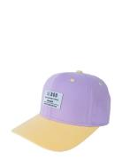 Organic Block Snapback Lil' Boo Purple