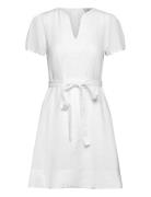 Zenya Linen Dress Ella&il White