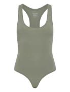 Flex Bodysuit Organic Basics Green