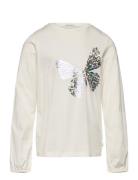 Special Artwork Longsleeve Tom Tailor Cream