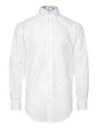 Poplin W. Paisley Contrast Bosweel Shirts Est. 1937 White