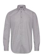 Small Check On White Bosweel Shirts Est. 1937 Grey