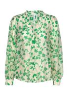 Lyocell Printed Shirt Mango Green