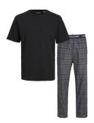 Jacbasic Tee And Woven Pants Giftb Jnr Jack & J S Black