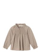 Nmfnuna Ls Shirt Lil Lil'Atelier Beige