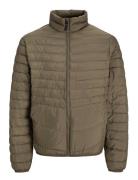 Jjestate Packable Puffer Collar Noos Jack & J S Khaki