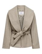 Onlaugusta Life Short Coat Otw Noos ONLY Beige