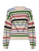 Objtuja Knit L/S Oz Pullover 134 Object Patterned