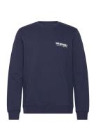 Crewneck Sweatshirt Wrangler Navy